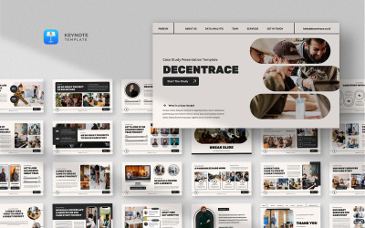 Decentrace - Case Study Keynote Template