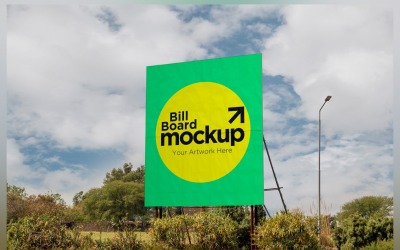 Outdoor Signage Mockup V-04