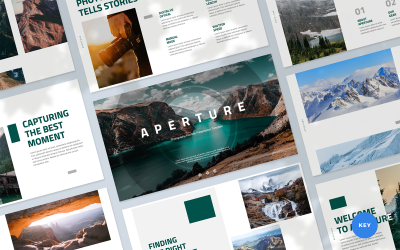 Aperture – Основний шаблон для презентації портфоліо фотографії