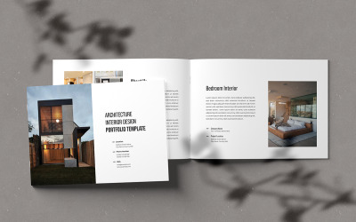 Modello di portfolio per interni di architettura