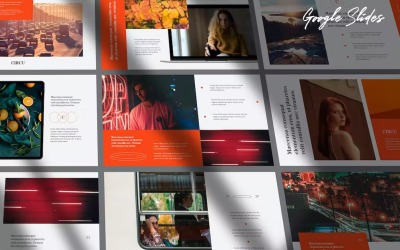 Hex - Google Slides Instagram Template - TemplateMonster