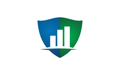 Modello di logo di investimento aziendale