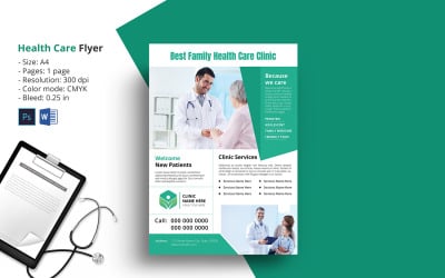 Doctor &amp;amp; Medical Service Flyer