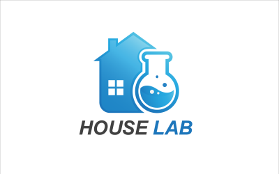 House laab 徽标简约模板