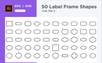 Label Frame Shape 50 Set V 2 sec 2