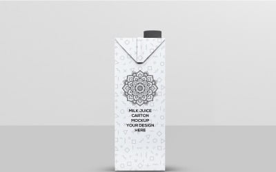 Milch- oder Saftkarton-Attrappe