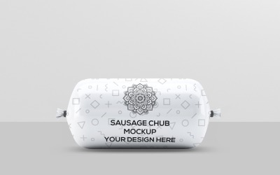 Sausage Chub – Wurstbrötchen-Verpackungsmodell
