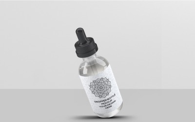 Druppelfles 60ml Mockup