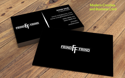 Modern Creative and Business Card Card Template
