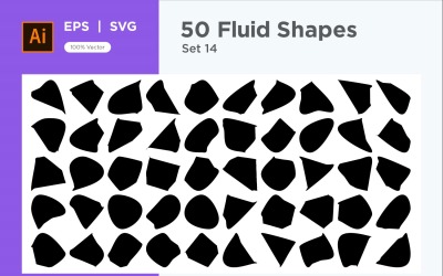 Abstract Fluid Shape 50 Set Vol 13
