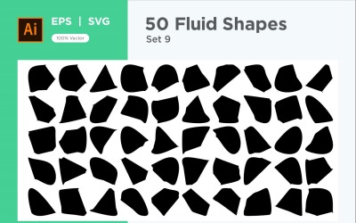 Abstract Fluid Shape 50 Set Vol 9
