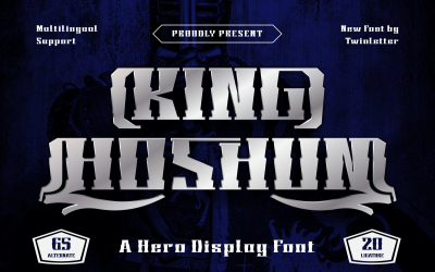 KUNG HOSHUN | Visa Hero Font