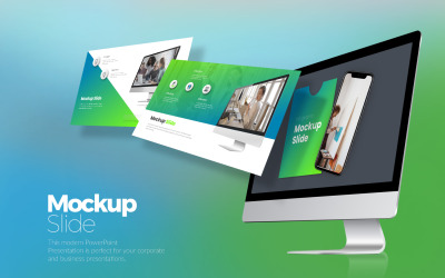 Mockup Slide Powerpointová prezentace