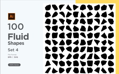 Abstract Fluid Shape 100 Set Vol 4