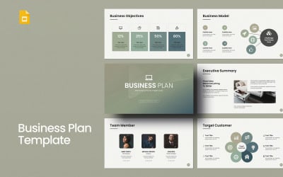 Diseños de diapositivas de Google para planes de negocios