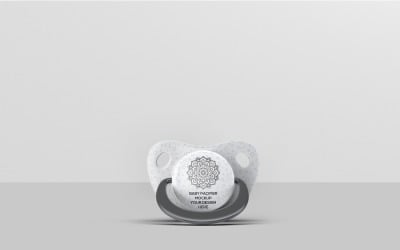 Pacifier - Baby Pacifier Mockup