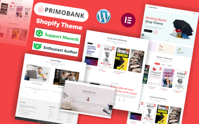 Primo Bank - Bankacılık ve Finans Kitap Mağazası Shopify Teması
