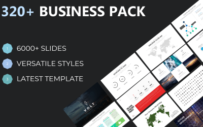 Upscale Business Pack PowerPoint-mallar (Clean och Creative ingår)