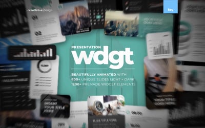 WDGT Animated Keynote Template