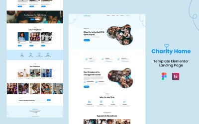 Yardım Ana Sayfası - STK ve Yardım Hizmetleri Elementor Açılış Sayfası