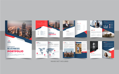 Företagsprofil Broschyr, Corporate Identity Design