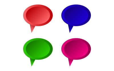 Cloud dialogue illustrated on background