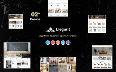 Elegant - адаптивный шаблон OpenCart