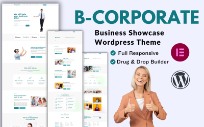 Thème WordPress pour coach d&amp;#39;affaires B-Corporate