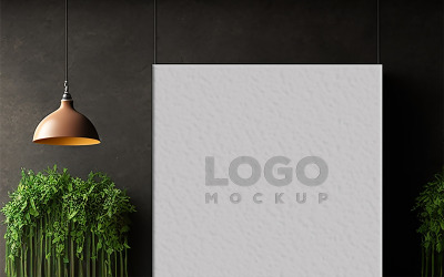 Clipping Mask Mockup | Sing Logo vintage Mockup