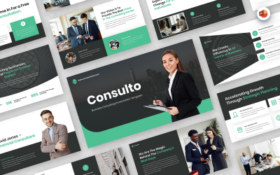 Consulto - 商业咨询 PowerPoint 模板