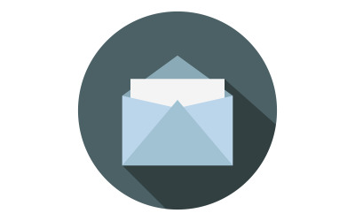 Emai illustrated on a white background