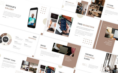 Crewela Pitch Deck Google Slides Template