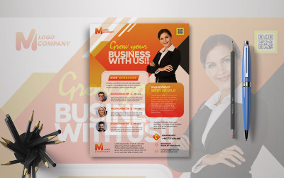 Corporate Business Identity Flyer Mall - Annan mall