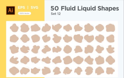 Fluide Liquide Forme V2 50 SET 12