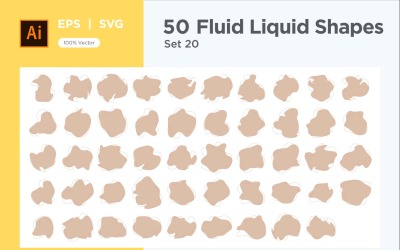 Fluid Liquid Shape V2 50 SET 20