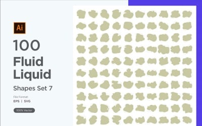 Fluid Liquid Shape V3 100 SET 7