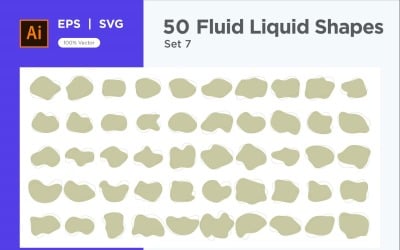 Fluid Liquid Shape V3 50 SET 7