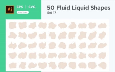 Fluid Liquid Shape V4 50 SET 17