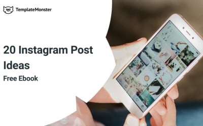 20 ideias de postagem no Instagram para superar o bloqueio criativo e-book gratuito