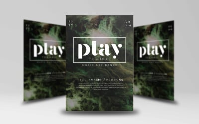 Music and Dance Poster Template