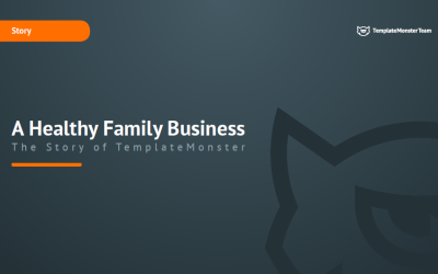 A história de TemplateMonster e-book gratuito
