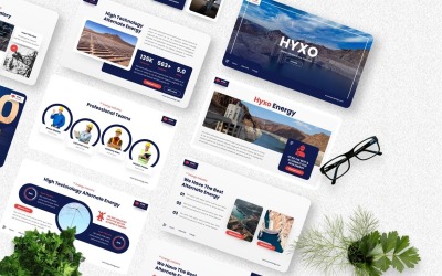 Hyxo – Googleslide-Vorlage für alternative Energien