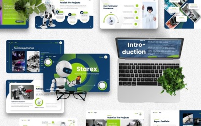 Starex - Powerpoint technológiai sablon