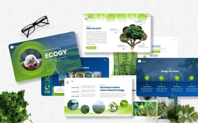 Ecogy - Ecology &amp;amp; Environment Googleslide Template