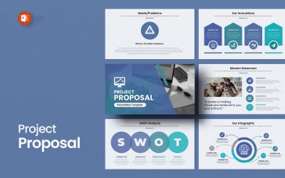 Modello di presentazione PowerPoint della proposta di progetto