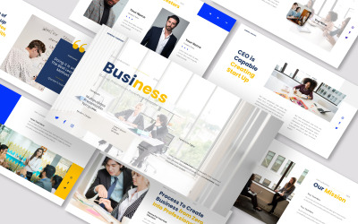 Moreno Pitch Deck Powerpoint-mall