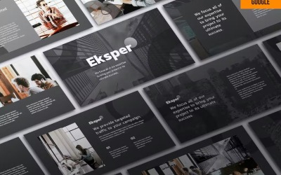 Eksper - Diapositives Google sur l&amp;#39;entreprise moderne