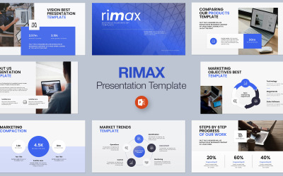 Szablon prezentacji Rimax PowerPoint