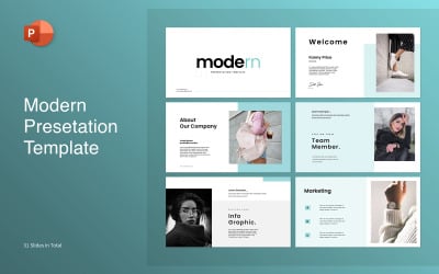 Modello di presentazione moderno
