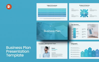 Шаблон презентації бізнес-плану